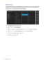 Page 3434  Navigating the main menu  
System menu
Available menu options may vary depending on the input sources, functions and settings. Menu 
options that are not available will become grayed out. And keys that are not available will be 
disabled and the corresponding OSD icons will disappear.
1.  Select 
Menu from the hot key menu.
2.  Use   or   to select 
System.
3.  Select   to go to a sub menu, and then use   or   to select a menu item.
4.  Use   or   to make adjustments, or use   to make selection.
5....