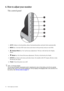 Page 1818  How to adjust your monitor  
6. How to adjust your monitor
The control panel
1.AUTO: Adjusts vertical position, phase, horizontal position and pixel clock automatically.
2.
MENU key: Activates OSD main menu and return to the previous menu or exit OSD.
3. /
Display Mode key: For Up/Increase adjustment. The key is the hot key for Display 
Mode.
4. /
Mode key: For Down/Decrease adjustment. The key is the hot key for Mode. 
5.
ENTER key: Enters sub menus and select items. For models with DVI inputs, this...