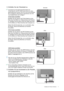 Page 11  11   Installation der Monitor-Hardware
2. Schließen Sie das Videokabel an.
Verwenden Sie nicht gleichzeitig DVI-D-Kabel und 
D-Sub-Kabel für einen PC. Beide Kabel können nur dann 
gleichzeitig benutzt werden, wenn sie an zwei unterschiedliche 
PCs mit geigneten Videosystemen angeschlossen sind. (Für 
Nur-Analog-Modelle nicht verfügbar)
D-Sub-Kabel anschließen
Schließen Sie den Stecker des D-Sub-Kabels (an dem 
Ende ohne Ferritfilter) am Videoanschluss des Monitors 
an. Schließen Sie das andere Ende des...