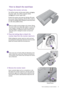 Page 13  13   How to assemble your monitor hardware
How to detach the stand base
1. Prepare the monitor and area.
Turn off the monitor and the power before unplugging 
the power cable. Turn off the computer before 
unplugging the monitor signal cable.
Protect the monitor and screen by clearing a flat open 
area on your desk and placing a soft item like a towel on 
the desk for padding, before laying the screen face down 
on a flat clean padded surface.
Please be careful to prevent damage to the monitor. Placing...