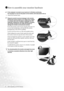 Page 88  How to assemble your monitor hardware  
How to assemble your monitor hardware
If the computer is turned on you must turn it off before continuing. 
Do not plug-in or turn-on the power to the monitor until instructed to do so. 
1. Attach the monitor base.
Please be careful to prevent damage to the monitor. 
Placing the screen surface on an object like a stapler 
or a mouse will crack the glass or damage the LCD 
substrate voiding your warranty. Sliding or scraping 
the monitor around on your desk will...