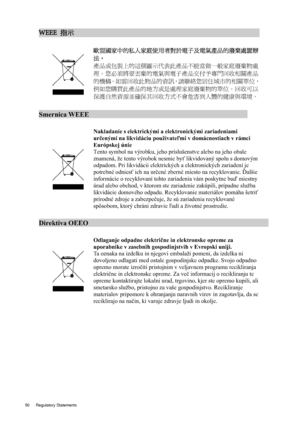 Page 5050 Regulatory Statements  
WEEE 
B                                                        
 
:w
[i
nm	1