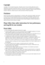 Page 2ii   
Copyright
Copyright © 2011 by BenQ Corporation. All rights reserved. No part of this publication may be 
reproduced, transmitted, transcribed, stored in a retrieval system or translated into any language or 
computer language, in any form or by any means, electronic, mechanical, magnetic, optical, chemical, 
manual or otherwise, without the prior written permission of BenQ Corporation.
Disclaimer
BenQ Corporation makes no representations or warranties, either expressed or implied, with respect 
to...