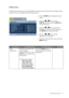 Page 21  17   How to adjust your monitor
Display menu
Available menu options may vary depending on the input sources, functions and settings. Menu 
options that are not available will become grayed out.
1. Press the 
MENU key to display the main 
menu.
2. Press the   or   keys to select 
DISPLAY and then press the ENTER key 
to enter the menu.
3. Press the   or   keys to move the 
highlight to a menu item and then press 
the 
ENTER key to select that item.
4. Press the   or   keys to make 
adjustments or...