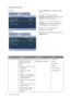 Page 2626  How to adjust your monitor  
Picture Advanced menu
X2000W:
X2200W:1. Press the MENU key to display the main 
menu.
2. Press the 
t or u keys to select 
PICTURE ADVANCED and then press the 
ENTER key to enter the menu.
3. Press the 
t or u keys to move the 
highlight to a menu item and then press 
the ENTER key to select that item.
4. Press the 
t or u keys to make 
adjustments or selections.
5. To return to the previous menu, press the 
MENU button.
ItemFunctionOperationRange
Picture Mode
Selects a...