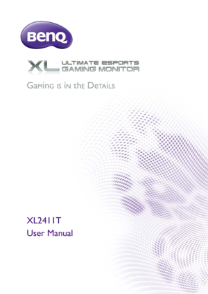 Page 1XL2411T
User Manual
 