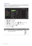 Page 4848  Navigating the main menu  
System menu
Available menu options may vary depending on the input sources, functions and settings. Menu 
options that are not available will become grayed out. And keys that are not available will be 
disabled and the corresponding OSD icons will disappear.
1.  Select 
Menu from the hot key menu.
2.  Use   or   to select 
System.
3.  Select   to go to a sub menu, and then use   or   to select a menu item.
4.  Use   or   to make adjustments, or use   to make selection.
5....