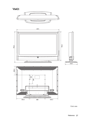 Page 37Reference37
VA 4 2 1
Unit: mm
 