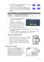 Page 35Operation 35 4. Press Down to highlight Timer Position and set the timer 
position by pressing Left/Right
.
Upper left lower left upper right lower right
5. Press Down to highlight Timer Counting Direction and 
select your desired counting direction by pressingLeft/
Right
.
6. Press Down and press Left/Right 
to select On. Press MODE/Enter to 
confirm.
7. A confirmation message displays. 
Highlight Ye s and press MODE/Enter to 
confirm. You will see the message “Timer 
is On” displaying on the screen....