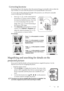 Page 31Operation 31
Correcting keystone
Keystoning refers to the situation where the projected image is noticeably wider at either the 
top or bottom. It occurs when the projector is not perpendicular to the screen. 
To correct this, besides adjusting the height of the projector, you will need to manually 
correct it following ONE of these steps.
1. Press   or   on the control panel of 
the projector or remote control to display 
the status bar labelled Keystone. Press   
to correct keystoning at the top of the...