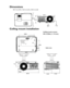 Page 70Downloaded from www.Manualslib.com manuals search engine Downloaded From projector-manual.com BenQ Manuals
Specifications
70
Dimensions
301.7 mm (W) x 123.4 mm (H) x 323.5 mm (D)
Ceiling mount installation
301.7
323.5 123.4
68.371.2
Ceiling mount screws:
M4 x 8 (Max. L = 8 mm)
Unit: mm
228.0
149.5
65.4
242.1
301.8 115.8117.0
82.4
71.2
20.0  