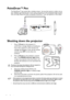 Page 66Operation 66
Po i n t D r aw ™ Pe n
The PointDraw™ pen works like a wireless mouse - but one that works in midair, not on 
your desktop. Just hold the pen in your hand, and point it at the projected image to point, 
click and drag. Please find latest compatible PointDraw™ pen user guide for more detail.
Shutting down the projector
1. Press Power on the projector. A 
confirmation message displays prompting you. 
If you dont respond in a few seconds, the 
message will disappear. If you use the remote...