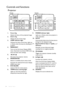 Page 10Introduction 10
Controls and functions
Projector
1. Focus ring
Adjusts the focus of the projected image.
2. Zoom ring
Adjusts the size of the image.
3. LAMP indicator light
Indicates the status of the lamp. Lights up 
or flashes when the lamp has developed a 
problem.
4. MENU/EXIT
Turns on the On-Screen Display (OSD) 
menu. Goes back to previous OSD menu, 
exits and saves menu settings. 
5. Left/
Decreases the projector volume.
6. MODE/ENTER
Selects an available picture setup mode.
Activates the selected...
