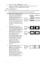 Page 28Bedienung 282. Drücken Sie auf  , um Bildformat zu markieren.
3. Drücken Sie auf  / , um das Bildformat auszuwählen, das dem Format des 
Videosignals bzw. Ihren Anzeigebedürfnissen entspricht.
Über das Bildformat
•  In den folgenden Bildern sind die schwarz markierten Bereiche nicht aktiv und die weiß markierten aktiv.
•  In diesen nicht ausgefüllten schwarzen Bereichen können OSD-Menüs angezeigt werden.
1.Auto: Skaliert ein Bild proportional, 
um es an die native Auflösung des 
Projektors in...