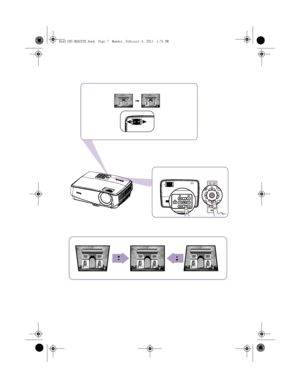 Page 77
BenQ QSG-MX805ST.book  Page 7  Monday, February 4, 2013  1:51 PM
Downloaded From projector-manual.com BenQ Manualr 