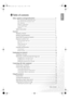 Page 3  3
  Table of contents
EnglishTable of contents
Safety, regulatory and legal information ........................................................... 5
FCC statement (for United State users)  ..................................................................... 5
EEC statement (for European users)  .......................................................................... 5
MIC statement  ............................................................................................................. 5...