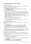 Page 35  35
  Important safety instructions
Using the preset and user modes
Selecting a preset mode
The projector is preset with several pre-defined picture modes so that you can choose one to suit your 
operating environment and input source picture type.
To select a preset mode that suits your need:
1. Press MENU/EXIT and then press  /  until the Picture -- Basic menu is highlighted.
2. Press   to highlight Preset Mode.
3. Press  /  until your desired mode is selected.
These modes consist of preset values...