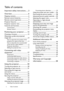 Page 22  Table of contents  
Table of contents
Important safety instructions.......3
Overview ..........................................6
Shipping contents...................................... 6
Remote control batteries ....................... 7
Remote control operation ..................... 7
Projector features.................................... 8
Projector exterior view .......................... 9
Controls and functions.......................... 10
Control panel...