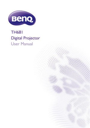 Page 1TH681
Digital Projector
User Manual 