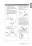 Page 5Important safety instructions 5
English 
Safety Instructions (Continued)
12. Do not place this projector in any of 
the following environments.
- Space that is poorly ventilated or confined. Allow at least 50 cm clearance 
from walls and free flow of air around the 
projector. 
- Locations where temperatures may  become excessively high, such as the 
inside of a car with all windows rolled up.
- Locations where excessive humidity, dust,  or cigarette smoke may contaminate 
optical components, shortening...