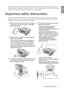 Page 3
  3
  Important safety instructions
EnglishThank you for your purchase of this quality BenQ video projector! It has been designed to provide you 
with an enjoyable home theater viewing experience. For the best results, please read this manual through 
carefully as it is your guide through the control menus and operation.
Important safety instructions
Your projector is designed and tested to meet the la test standards for safety of information technology 
equipment. However, to ensure safe use of this...