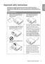 Page 3Important safety instructions 3
EnglishImportant safety instructions
Your projector is designed and tested to meet the latest standards for safety of 
information technology equipment. However, to ensure safe use of this product, it is 
important that you follow the instructions mentioned in this manual and marked on the 
product.
Safety Instructions
1. Please read this manual before you operate your projector. Save it for 
future reference.
 
2. Do not look straight at the projector 
lens durin
 g...