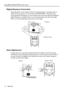 Page 18Operation 14 BenQ PB8230/ PB8220/ PB8120 User’s Guide
Digital Keystone Correction
Keystoning refers to the situation where the projected image is noticeably wider at 
either the top or bottom. To correct this, press KEYSTONE +/- (hot key) on the 
control panel of the projector or on the remote control, and then adjust the sliding bar 
labeled Keystone, as needed. Press + to correct keystoning at the top of the image. 
Press - to correct keystoning at the bottom of the image.
Auto Adjustment
In some...