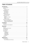 Page 3Table of Contents
iii
Table of Contents
BenQ PB8230/ PB8220/ PB8120 User’s Manual
Introduction  . . . . . . . . . . . . . . . . . . . . . . . . . . . . . . . . . . . . . . . 1
Safety Instructions  . . . . . . . . . . . . . . . . . . . . . . . . . . . . . . . . . . . . . . . . . . . . . . . . . . . . . . . .1
Warranty  . . . . . . . . . . . . . . . . . . . . . . . . . . . . . . . . . . . . . . . . . . . . . . . . . . . . . . . . . . . . . . .2
Limited Warranty  . . . . . . . . . . . . . . . . . . . . . ....