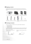 Page 22 Shipping contents  
Shipping contents
Carefully unpack and verify that you have all of the items shown below. If any of these items are 
missing, please contact your place of purchase. The standard accressories may vary from country to 
country. 
Choosing a location
Your projector is designed to be installed in one of four possible installation configurations: 
1. Floor in front of screen;
2. Ceiling in front of screen;
3. Floor at rear of screen; or
4. Ceiling at rear of screen. 
For quick setup and...