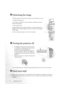 Page 66 Optimizing the image  
Optimizing the image
The following steps are optional. You may not need to follow every step.
1. Change the image ratio.
2. Pess Auto to re-adjust the values of frequency and phase to provide 
the best image quality.
3. Select a preset mode.
4. Adjust brightness and contrast settings for a computer image in the 
Picture menu. Or adjust brightness, contrast, tint, and color settings for 
a video image. 
For more advanced settings, refer to the user’s manual.
Turning the projector...