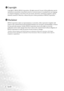 Page 22 Copyright  
Copyright
Copyright © 2004 by BENQ Corporation. All rights reserved. No part of this publication may be 
reproduced, transmitted, transcribed, stored in a retrieval system or translated into any language 
or computer language, in any form or by any means, electronic, mechanical, magnetic, optical, 
chemical, manual or otherwise, without the prior written permission of BENQ Corporation.
Disclaimer
BENQ Corporation makes no representations or warranties, either expressed or implied, with...