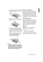 Page 5  5
  Important safety instructions
English
13. Never attempt to replace the lamp assembly until 
the projector has cooled down and is unplugged 
from the power supply. 
14. When you think service or repair is required, 
take the projector only to a suitably qualified 
technician.
15. Do not attempt to disassemble this projector. 
There are dangerous high voltages inside which 
may cause death if you should come into contact 
with live parts. The only user serviceable part is 
the lamp which has its own...