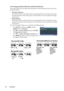 Page 3838 Operation
Correcting pincushion distortion and barrel distortion
Your projected picture may suffer from pincushion or barrel distortions due to the curved 
projection surface. 
•Pincushion distortion
The horizontal and vertical lines that do not go through the center of the picture bend 
inwards toward the center of the picture. The distortion is most noticeable at the edges 
of the picture.
•Barrel distortion
The horizontal and vertical lines that do not go through the center of the picture bend...