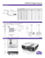 Page 2(a) Screen Size(b) Distance from screen (inch) (c) Vertical offset 
(inch)
Diagonal
W
(inch) H
(inch)
Inch mm
80 2032 4268 33 2
100 2540 6084 41 2.6
120 3048 64102 50 3.1
150 3810 80127 62 4
180 4572 96153 75 4.7
200 5080 106170 83 5.3
220 5588 116186 91 5.8
240 6096 127203 99 6.4
270 6858 143229 112 7.2
300 7620 159254 124 7.9
Distance Chart
Wall Mount Chart
Dimensions
MW817ST Digital Projector
4.49”
11.3”
9.16”
Unit: inch
Ceiling
floor Projection 
area
Distance from floor to 
bottom of image Wall...