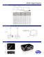 Page 2100.4mm
232.6mm
287.3mm
9.157”
3.95”
11.3”
Distance Chart
Ceiling Mount Chart
Dimensions
MX501 Digital Projector 