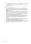 Page 34Operation
341. Press MENU/EXIT and then press  /  until the DISPLAY menu is highlighted.
2. Press
  to highlight Aspect Ratio.
3. Press  /  to select an aspect ratio to suit the format of the video signal and your 
display requirements.
About the aspect ratio
1.Auto: Scales an image proportionally to fit the projectors native resolution in its 
horizontal or vertical width. This is suitable for the incoming image which is neither 
in 4:3 nor 16:9 and you want to make most use of the screen without...