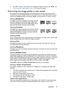 Page 27Operation 27
6. Press 
 to select a menu item to be ch anged and adjust the value with  /. See 
Fine-tuning the image quality in user modes  below for details.
Fine-tuning the image quality in user modes
According to the detected signal type and selected picture mode, some of the below 
functions may not be available. Based on your  needs, you can make adjustments to these 
functions by highlighting them and pressing  /  on the projector or remote control.
Adjusting  Brightness
The higher the value, the...