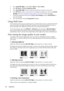 Page 32Operation 323. Press Left/ Right to select User 1 Mode or User 2 Mode.
4. Press Down to highlight Reference Mode.
5. Press Left/ Right to select an picture mode that is closest to your need.
6. Press Down to select a menu item to be changed and adjust the value with Left/
Right. See Fine-tuning the image quality in user modes below for details.
7. When all settings have been done, highlight Save Settings and press MODE/Enter to 
store the settings.
8. The confirmation message Setting Saved displays....