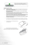 Page 50Maintenance 44
Replacing the lamp
• To reduce the risk of electrical shock, always turn the projector off and disconnect the 
power cord before changing the lamp.   
• To reduce the risk of severe burns, allow the projector to cool for at least 45 minutes 
before replacing the lamp.
• To reduce the risk of injuries to fingers and damage to internal components, use caution 
when removing lamp glass that has shattered into sharp pieces.
• To reduce the risk of injuries to fingers and/or compromising image...