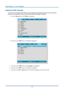 Page 22
DDDLLLPPP   PPPrrrooojjjeeeccctttooorrr   –––   UUUssseeerrr’’’sss   MMMaaannnuuuaaalll   
Setting the OSD Language 
You may want to reference the OSD on your projector while reading this section. Set the OSD lan-
guage to your preference before continuing (the default language is English). 
1. Press the Menu button. The Main menu appears. 
 
2. Press the cursor W X button until Tool is highlighted.  
 
3. Press the cursor ST button until Language is highlighted.  
4. Press the cursor W X until your...