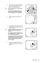 Page 87Maintenance 87 3. Remove the lamp cover by (a) sliding 
the cover toward the side of the 
projector and (b) lifting it off.
• Do not turn the power on with the lamp 
cover removed.
• Do not insert your fingers between the 
lamp and the projector. The sharp edges 
inside the projector may cause injuries.
4. Loosen the screws that secure the 
lamp.
5. Lift the handle so that it stands up. Use 
the handle to slowly pull the lamp out 
of the projector.
• Pulling it too quickly may cause the lamp to 
break...