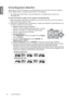 Page 2626 Using the projector  
EnglishCorrecting picture distortion
Keystoning occurs when the projector is not perpendicular to the screen and is where the projected 
picture displays visible as a trapezoid shape like either of the following:
•  Two parallel sides (left and right, or top and bottom) but is noticeably wider on either side.
•  No parallel sides.
To correct the picture’s shape, you can perform the following steps.
1. Adjust the projection angle. Move the projector to be in front of the center of...