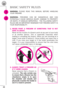 Page 549
BASIC SAFETY RULES
WARNING:PLEASE READ THIS MANUAL BEFORE HANDLING
YOUR FIREARM.
WARNING:FIREARMS CAN BE DANGEROUS AND CAN
POTENTIALLY CAUSE SERIOUS INJURY, DAMAGE TO PROPERTY
OR DEATH, IF HANDLED IMPROPERLY.  THE FOLLOWING SAFETY
RULES ARE AN IMPORTANT REMINDER THAT FIREARM SAFETY IS
YOUR RESPONSIBILITY.
1. NEVER POINT A FIREARM AT SOMETHING THAT IS NOT
SAFE TO SHOOT. 
Never let the muzzle of a firearm point at any par t of your body
or at another person. This is especially impor tant when
loading or...