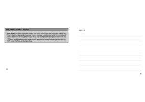 Page 1733
32
DRY FIRING/”DUMMY” ROUNDS
CAUTION: If you want to practice shooting your pistol without using live ammunition (called “dry
firing”), insert an appropriate “snap cap” into the chamber to cushion the fall of the firing pin and
reduce the chance of firing pin breakage. “Snap cap” cartridges with spring loaded “primers” are
ideal.
“DUMMY” cartridges with empty primer pockets are good for loading/unloading practice but DO
NOT protect the firing pin during dry firing.NOTES: 