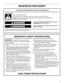 Page 33
MICROWAVE OVEN SAFETY
You can be killed or seriously injured if you dont
immediately follow instructions.
You can be killed or seriously injured if you dont
follow instructions.
All safety messages will tell you what the potential hazard is, tell you how to reduce the chance of injury, and tell you
what can
happen if the instructions are not followed.
Your safety and the safety of others are very important.
We have provided many important safety messages in this manual and on your appliance. Always...