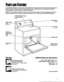 Page 5The parts and features of your dryer are illustrated on this page. Become familiar with all parts and 
features before using your dryer. Page references are included next to some features. Refer to 
those pages for more information about the features. 
NOTE: The drawings in this book may vary from your dryer model. They are designed to show the 
different features of all models covered by this book. Your model may not include all features. 
CLEAN TOUCHTM panel 
or rotary knobs* 
(P. 6) 
 
Cycle control...