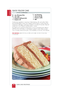 Page 76ENGLISH
CAKES AND FROSTINGS
Combine dry ingredients in mixer bowl. Add shortening, milk, and vanilla. Attach
bowl and ﬂat beater to mixer. Turn to Speed 2 and mix about 1 minute. Stop and
scrape bowl. Add eggs. Continuing on Speed 2, mix about 30 seconds. Stop\
 and
scrape bowl. Turn to Speed 6 and beat about 1 minute.
Pour batter into two greased and ﬂoured 8- or 9-inch round baking pan\
s. Bake at
350°F for 30 to 35 minutes, or until toothpick inserted in center comes out clean.
Cool 10 minutes. Remove...