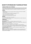 Page 17160
GUIDE TO STORAGE AND THAWING OF FOOD
PREPARING FRESH FOOD FOR FREEZING
It is important to wrap food so that no water, moisture, or vapour may penetrate; this avoids the transfer 
of odours and flavours throughout the refrigerator and allows better storage of frozen food. Use plastic 
containers with tight fitting lids, aluminium trays, aluminium foil, cling film and waterproof plastic 
wrappings.
Important:

When shopping, leave frozen food purchases until last and transport the products in a...