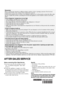 Page 21164
AFTER-SALES SERVICE
Before contacting After-Sales Service:
1.
See if you can solve the problem yourself 
(see “Troubleshooting guide / after-sales 
service”).
2.
Switch the appliance on again to see if the 
problem has been solved. If it has not, disconnect 
the appliance from the power supply and wait for 
about an hour before switching on again.
3.
If the problem persists after this course of action, 
contact After-sales Service.Specify:

the nature of the problem,

the model,

the Service...