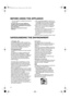 Page 222
BEFORE USING THE APPLIANCE
SAFEGUARDING THE ENVIRONMENT
•Your new appliance is designed exclusively for 
domestic use.
To ensure best use of your appliance, 
carefully read the operating instructions 
which contain a description of the product 
and useful advice.
Keep these instructions for future 
reference.1.After unpacking the appliance, make sure it is 
not damaged and that the door closes properly.
Any damage must be reported to the dealer 
within 24 hours of delivery of the appliance.
2.Wait at...